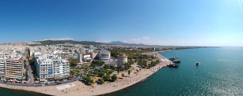 Zakynthos harbour cafés and waterfront life
