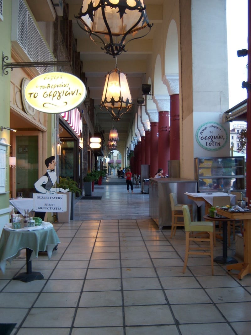 Walking Zakynthos Town from the cruise port
